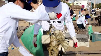 Marina Beach in Chennai city