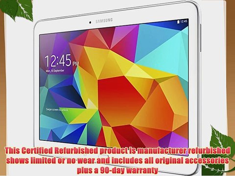 Samsung Galaxy Tab 4 16GB (10.1-Inch White) (Certified Refurbished)