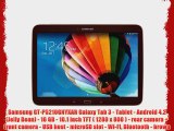 Samsung GT-P5210GNYXAR Galaxy Tab 3 - Tablet - Android 4.2 (Jelly Bean) - 16 GB - 10.1 inch