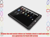 Coby Kyros 8-Inch Android 2.2 4 GB Internet Touchscreen Tablet- MID8024-4G (Black)