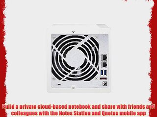 QNAP TS-431 4-bay Personal Cloud NAS with PLEX DLNA and Mobile Apps Support (TS-431)