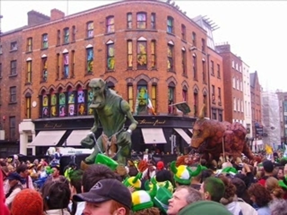 Sainte parade saint patrick's day dublin