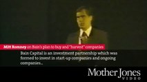 Mitt Romney on Bain's plan to buy and 