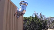 Shipping Container Review - Living off the grid Arizona Hot Homestead