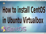 How to install Centos in Ubuntu virtualbox (steps  by steps for dummies)