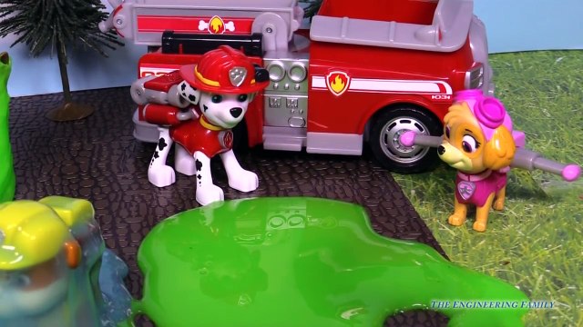 PAW PATROL Nickelodeon Paw Patrol Saves the Slimed Super Heroes a Paw Patrol Video Parody