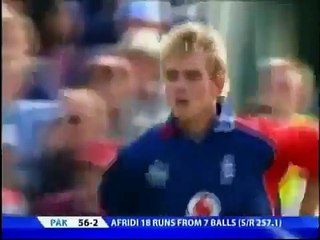 Shahid Afridi Debut T20 International vs England