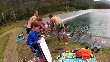 The Biggest Slip and Slide EVER
