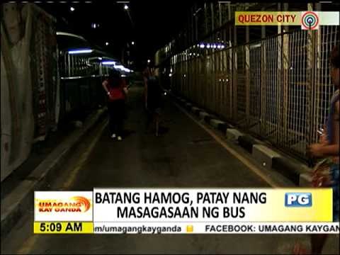 'Batang hamog' patay sa hit-and-run