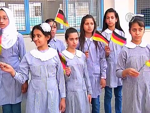 Глава МИД Германии посетил школу в Газе