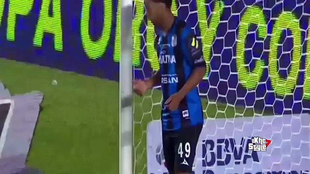 Ronaldinho Crazy Disallowed Goal - Queretaro vs Santos 3-0 Final Liga MX 2015