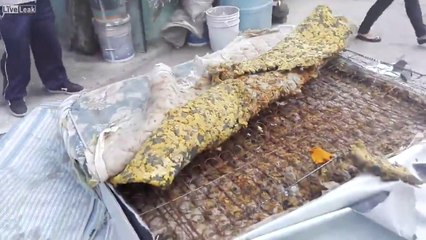 Recycled Mattress Scam - New mattress turns into blood stained one