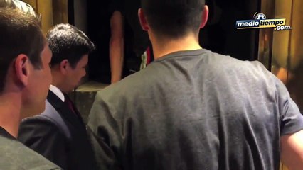 El Tri se quedó atrapado en un elevador en Perú