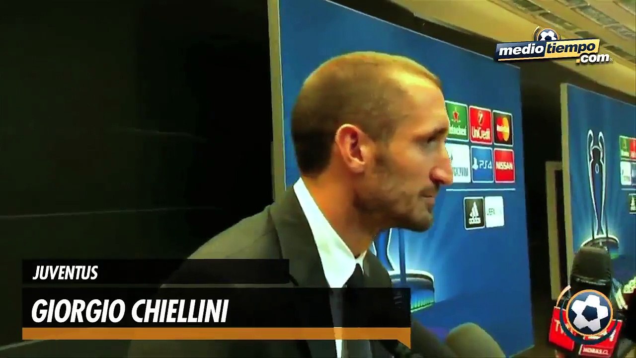 Le daré un abrazo a Suárez: Giorgio Chiellini