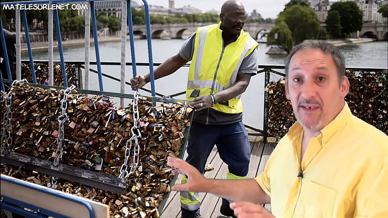 Les cadenas du Pont des Arts