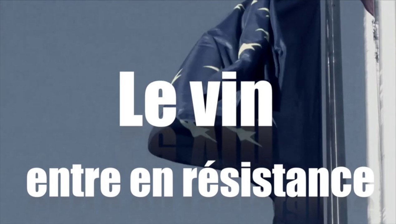 Le vin entre en Résistance au Parlement européen