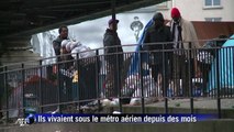 Evacuation du campement de migrants de La Chapelle à Paris
