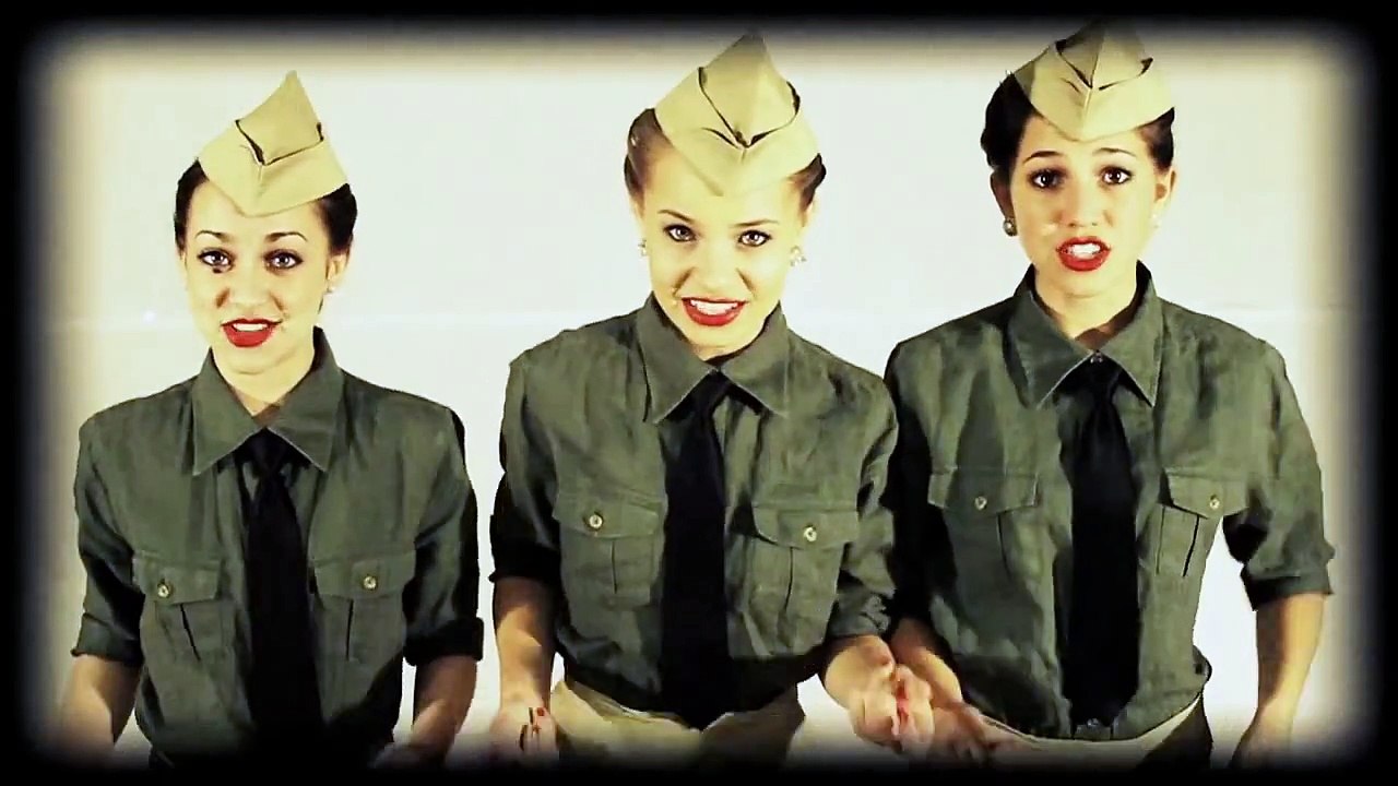 The Andrews Sisters - Boogie Woogie Bugle Boy of Company B - Cover by The Honeybee Trio