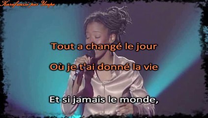 Karaoké Teri Moïse - Je serai là