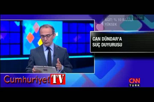 Canlı yayında Emin Çapa'dan Can Dündar çıkışı