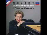 Mozart Piano Sonata K331, 1st & 2nd movt - Alicia de Larrocha
