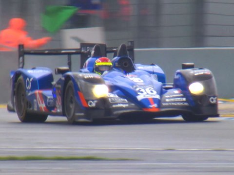Le stand Alpine, côté coulisses aux 24 Heures du Mans