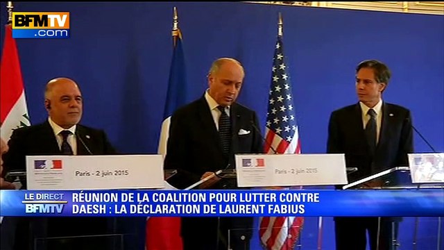 Lutte contre Daesh: un combat de long terme , selon Fabius