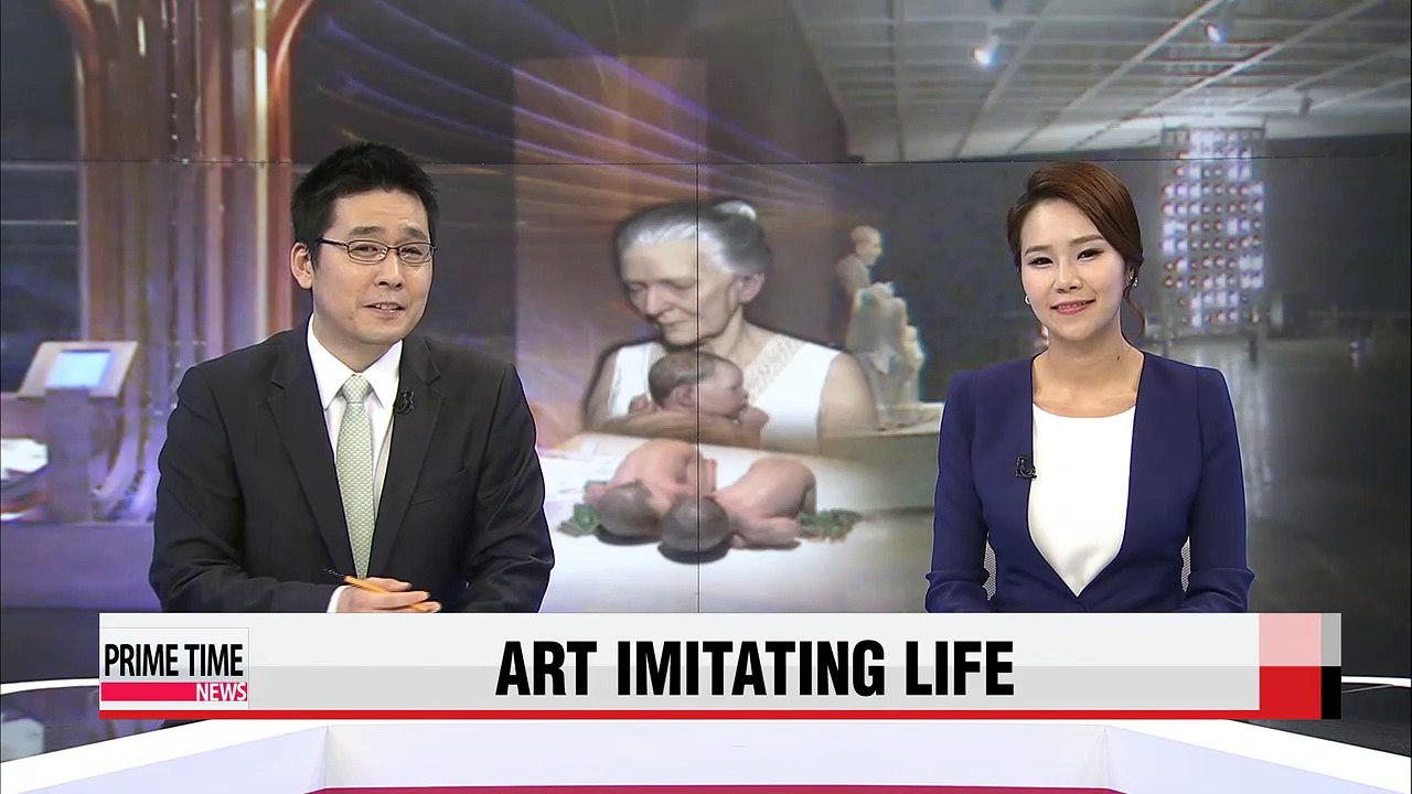 Seoul Museum exhibits hyperrealist life cycle