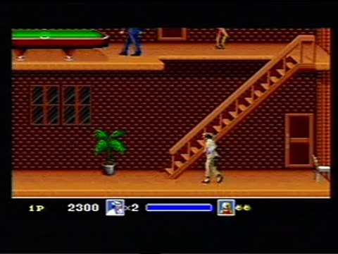 Michael Jackson Moonwalker level 1 (Sega mega drive)