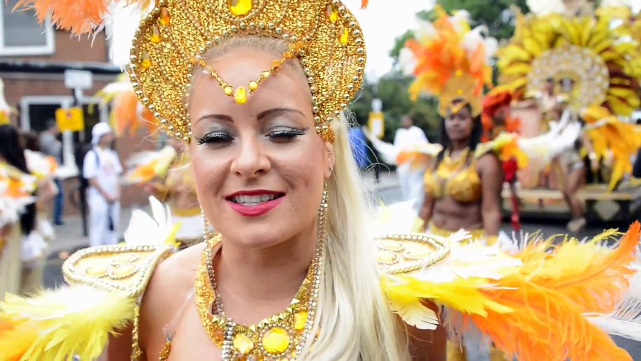 Notting Hill Carnival - Paraiso School of Samba backstage interview 1