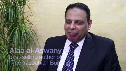 Alaa Al Aswany, writer, Egypt