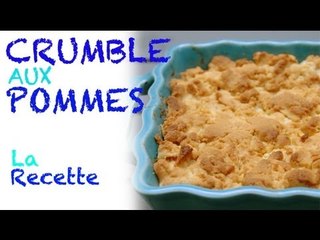 Recette : crumble aux pommes