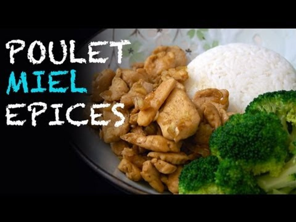 Poulet : émincé de poulet au miel