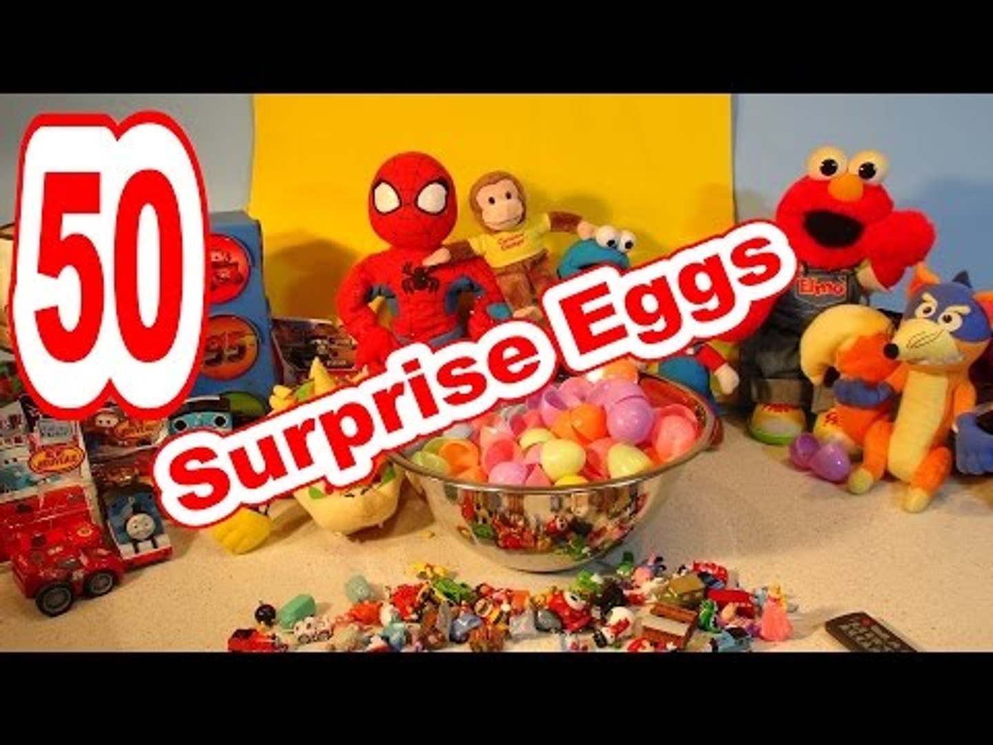 50 surprise eggs