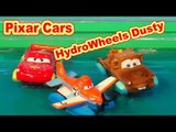 Disney Pixar Cars with HydroWheels Lightning McQueen, Mater and Pontoon Dusty