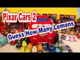 Disney Pixar Cars Lightning McQueen Carry Case, How Many Pixar  Cars2 Lemons in the Case !