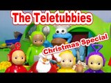 Teletubbies First Christmas with The Cookie Monster Chef and Santa Claus