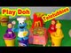 Play Doh Cookie Monster Chef ,Teletubbies make McDonald's Big Mac and fries