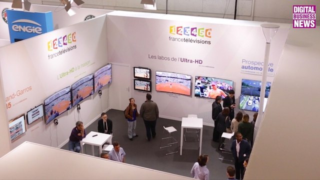 Le showroom de France Télévisions à Roland Garros