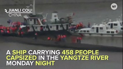 Boat Carrying 458 Passengers Capsizes In China