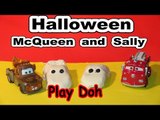 Pixar Cars Covering Lightning McQueen with Play Doh for Halloween