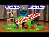 Cookie Monster Count' n Crunch with the Teletubbies   anyone remember the Teletubbies