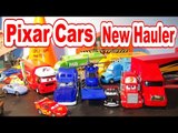 Pixar Cars new Police Hauler with Mack, Lightning McQueen, Mater, Sheriff, Doc Hudson and more