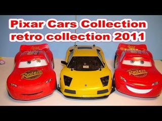 Pixar Cars and Cars2 Collection a retro collection from 2011