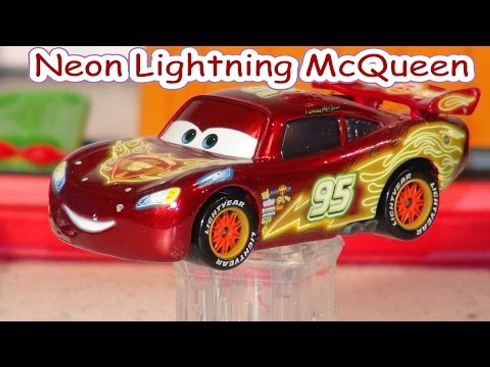 Neon Lightning McQueen with Shu Todoroki , Raoul Caroule and Migual Camino