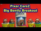 Pixar Cars2 Big Bently Breakout and Spy Mater with Guns unboxing retro re upload