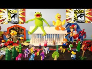 My Little Pony mlp at Comic Con 2014 with Spike for Hasbro announcement