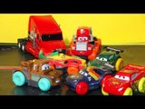 Pixar Cars2 , Hydro Wheels Max Schnell , Open Box and Walkthrough with Lightning McQueen, Mater and