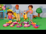 10 Surprise Eggs from Dora The Explorer Play Set with Surprises from Swiper The Swiper