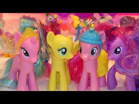 Surprise Eggs from My Little Pony Fashems , Pinkie Pie, Fluttershy and figurines